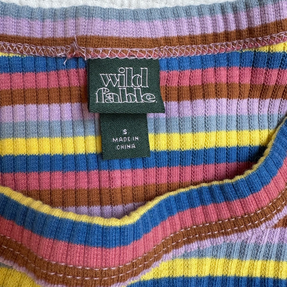 Wild Fable Long Sleeve Cropped Tee Size S - Picture 2 of 5